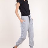 Pantaloni jogger gri